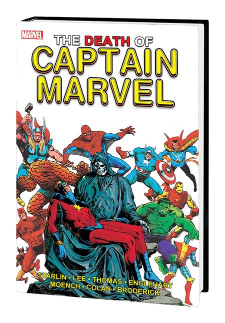 Death Captain Marvel Gallery Edition HC - Discount Comic Book Service