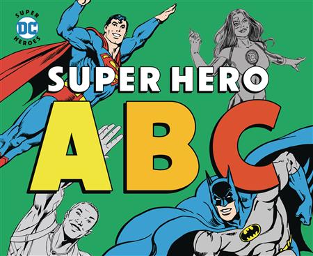 DC SUPER HEROES ABC BOARD BOOK (C: 0-1-0)