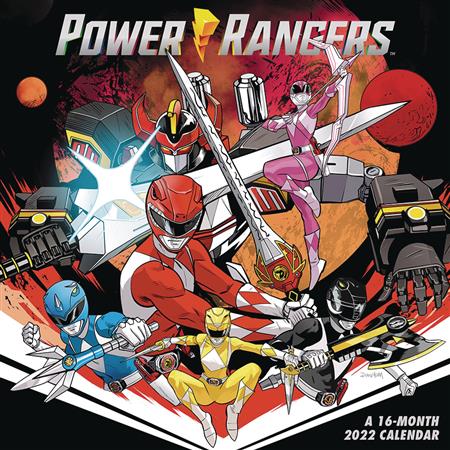 Power Rangers 2022 16 Month Wall Calendar (C: 1-1-1) - Discount Comic ...