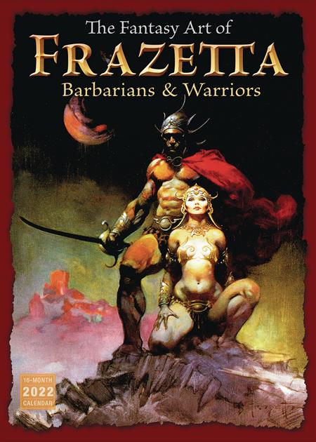 FANTASY ART OF FRAZETTA 2022 WALL CALENDAR (C: 0-1-1)