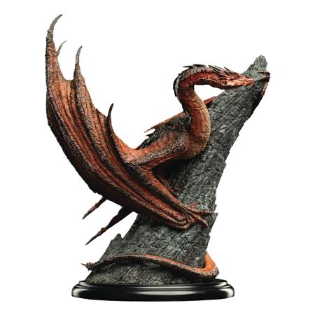 HOBBIT TRILOGY SMAUG THE MAGNIFICENT POLYSTONE MINI STATUE (
