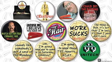 OFFICE SPACE 144PC BUTTON ASST DIS (C: 1-1-2)