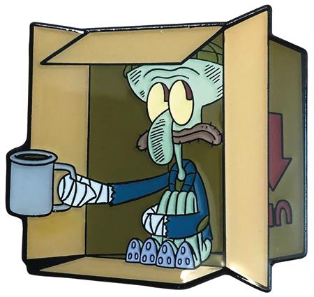SPONGEBOB SQUAREPANTS HOMELESS SQUIDWARD PIN (C: 1-1-2)