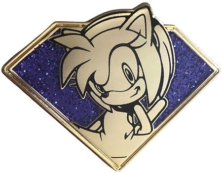 SONIC THE HEDGEHOG GOLDEN AMY EMERALD PIN (C: 1-1-2)