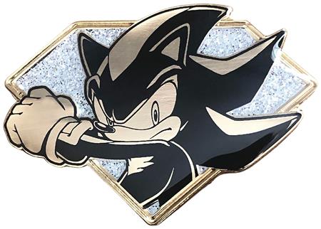 SONIC THE HEDGEHOG GOLDEN SHADOW EMERALD PIN (C: 1-1-2)