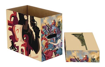 MARVEL WEB WARRIORS 5PK SHORT COMIC STORAGE BOX (C: 1-1-2)