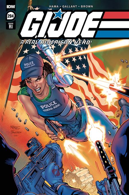 GI JOE A REAL AMERICAN HERO #294 CVR C 10 COPY INCV ROYLE (N