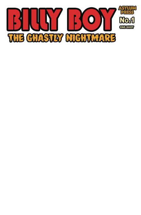BILLY BOY GHASTLY NIGHTMARE ONE SHOT CVR C BLANK SKETCH (MR)
