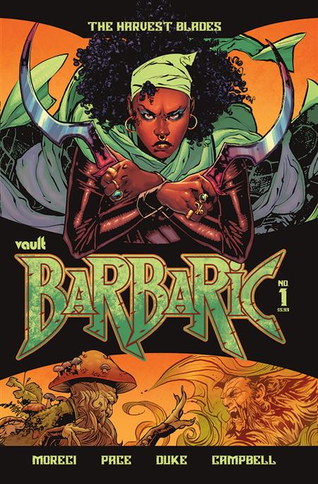 BARBARIC THE HARVEST BLADES (ONE SHOT) CVR A NATHAN GOODEN