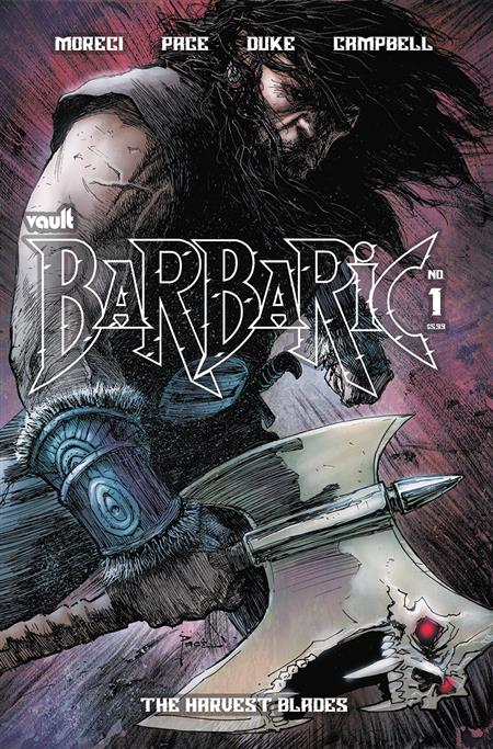 BARBARIC THE HARVEST BLADES (ONE SHOT) CVR B RICHARD PACE VAR