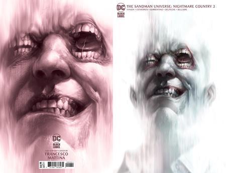 SANDMAN UNIVERSE NIGHTMARE COUNTRY #2 CVR D INC 1:50 FRANCESCO MATTINA FOIL VAR (MR)