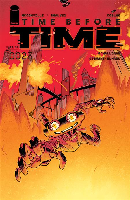 TIME BEFORE TIME #23 CVR A SHALVEY (MR)