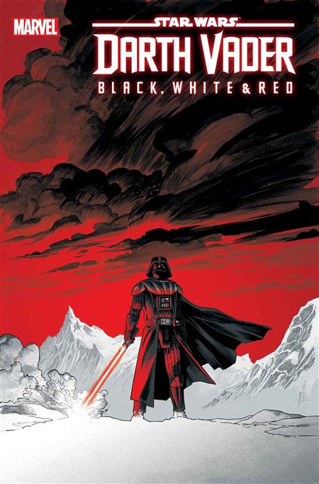 STAR WARS DARTH VADER BLACK WHITE AND RED #2 25 COPY INCV SH