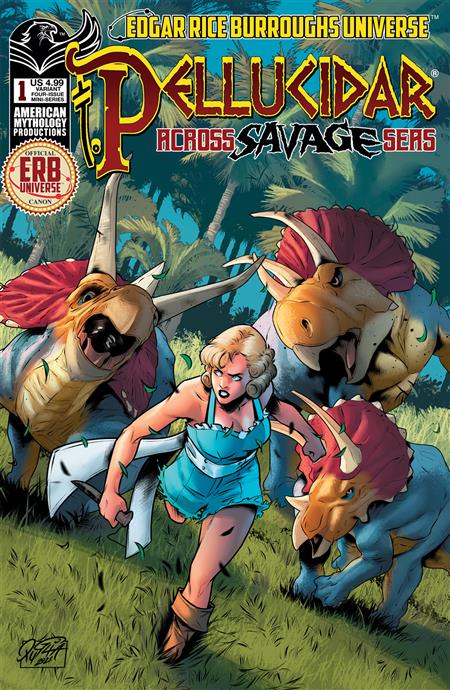 PELLUCIDAR ACROSS SAVAGE SEAS #1 (OF 4) CVR B WOLFER (C: 0-1