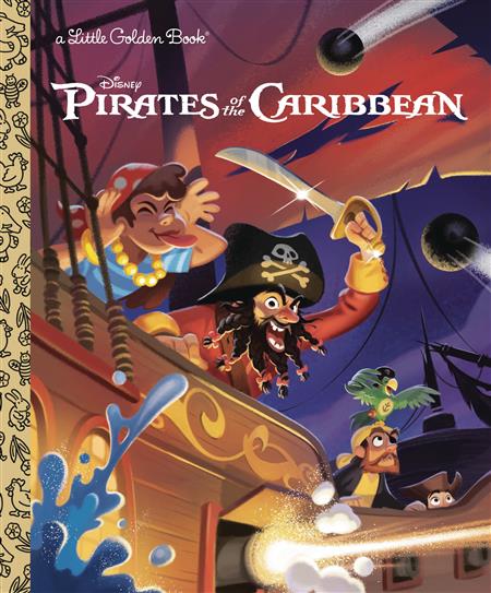 PIRATES OF CARIBBEAN DISNEY CLASSIC LITTLE GOLDEN BOOK (C: 1