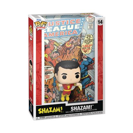 POP COMIC COVER DC SHAZAM VINYL FIG (C: 1-1-1)