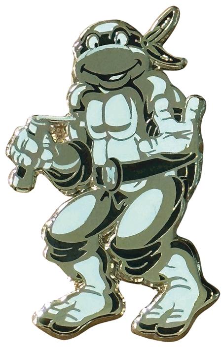 TMNT ZMS 10TH ANNIVERSARY MICHAELANGELO LTD ED PIN (C: 1-1-2