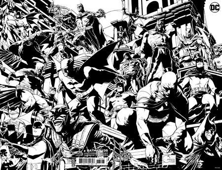 BATMAN #135 CVR K INC 1:100 JOE QUESADA BLACK & WHITE CARD STOCK VAR (#900)