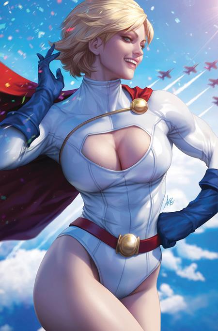 POWER GIRL SPECIAL #1 (ONE SHOT) CVR B STANLEY ARTGERM LAU CARD STOCK VAR