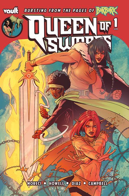 QUEEN OF SWORDS A BARBARIC STORY #1 CVR A CORIN HOWELL (MR)
