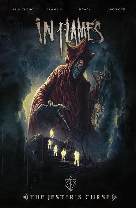 IN FLAMES HC THE JESTERS CURSE