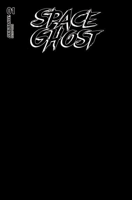 SPACE GHOST #1 CVR E BLANK SPACE AUTHENTIX