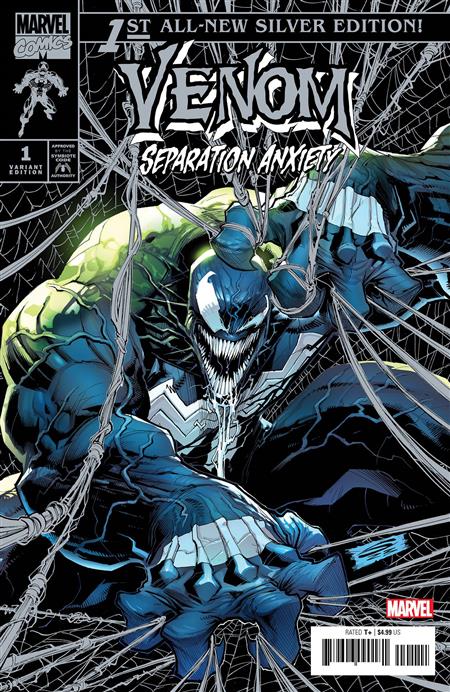 VENOM SEPARATION ANXIETY #1 100 COPY INCV SANDOVAL SILVER VAR