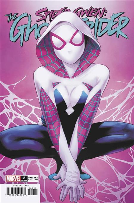 SPIDER-GWEN GHOST-SPIDER #2 25 COPY INCV GREG LAND VAR