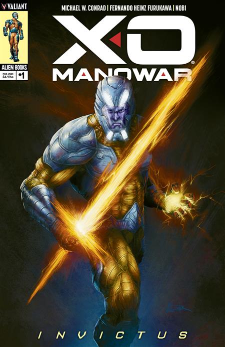 X-O MANOWAR INVICTUS #1 (OF 4) CVR B WILLSMER
