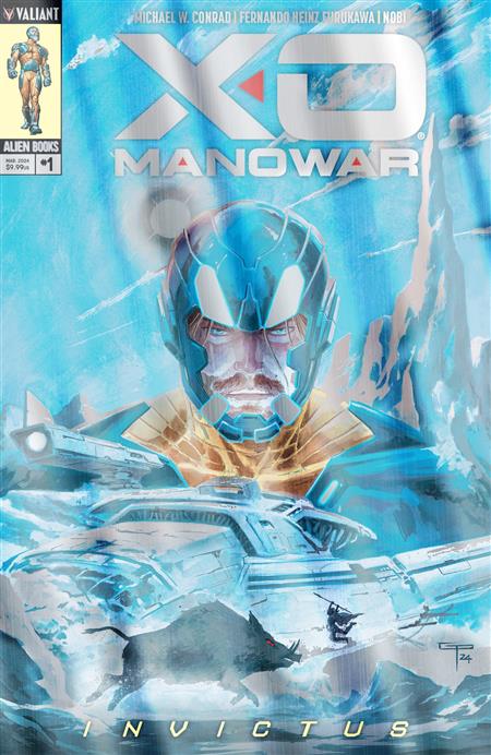 X-O MANOWAR INVICTUS #1 (OF 4) CVR E PERALTA FOIL