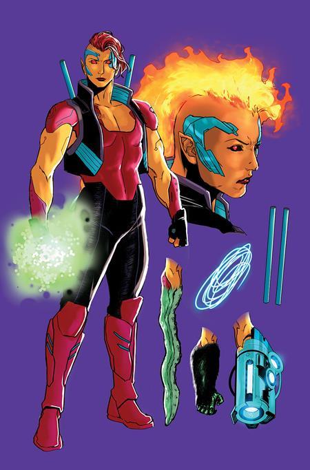 TITANS #11 CVR C LUCAS MEYER DESIGN CARD STOCK VAR