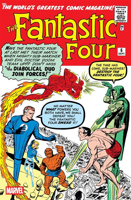 FANTASTIC FOUR #6 FACSIMILE ED
