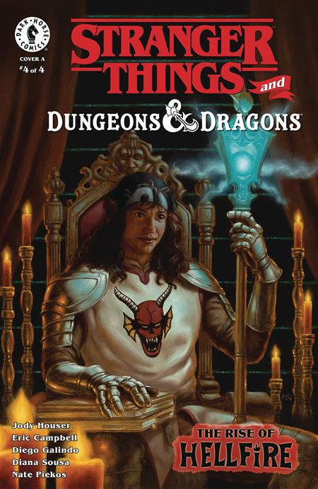 STRANGER THINGS D&D RISE OF HELLFIRE #4 CVR A WOHL