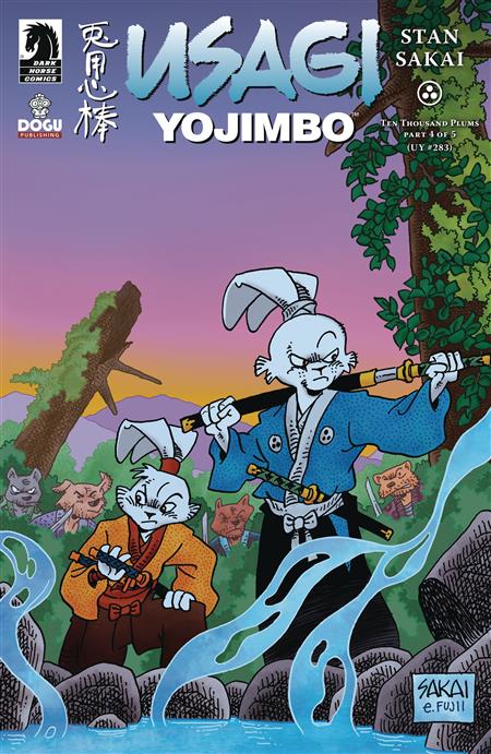 USAGI YOJIMBO TEN THOUSAND PLUMS #4 CVR A SAKAI