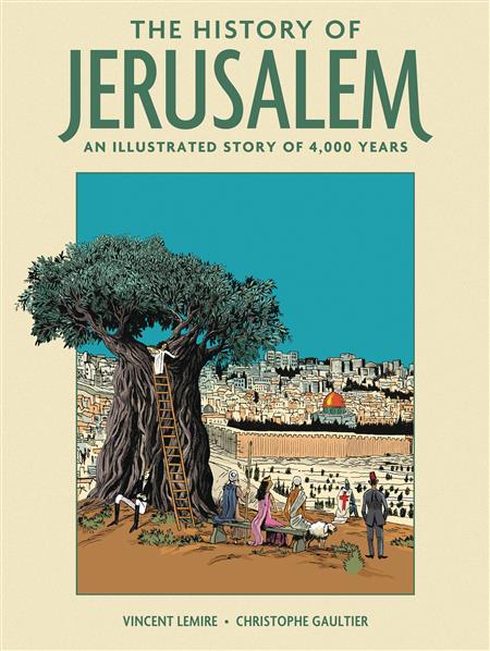 HISTORY OF JERUSALEM ILLUSTRATED STORY OF 4000 YEARS HC 