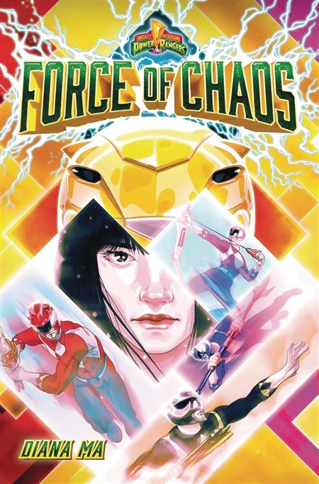 MIGHTY MORPHIN POWER RANGER HC NOVEL BOOK 01 FORCE OF CHAOS