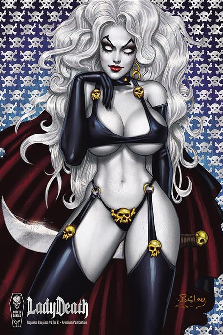 LADY DEATH IMPERIAL REQUIEM #2 (OF 2) CVR C BISLEY PREMIUM FOIL (MR)