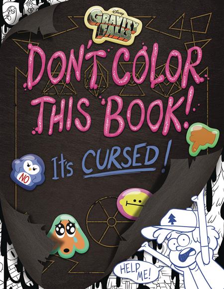 GRAVITY FALLS DONT COLOR THIS BOOK SC 