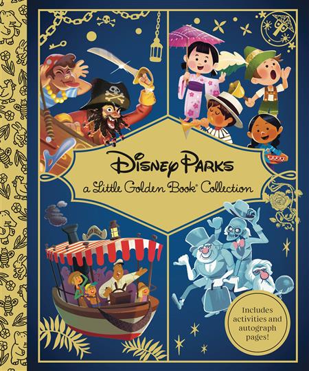 DISNEY PARKS GOLDEN BOOK COLL HC 