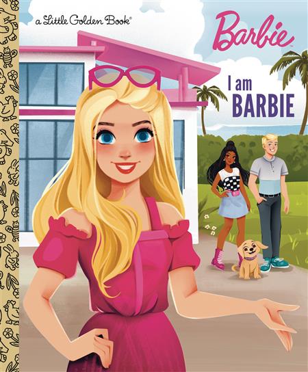 I AM BARBIE LITTLE GOLDEN BOOK HC 