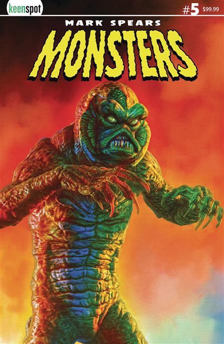 MARK SPEARS MONSTERS #5 CVR G METAL COVER