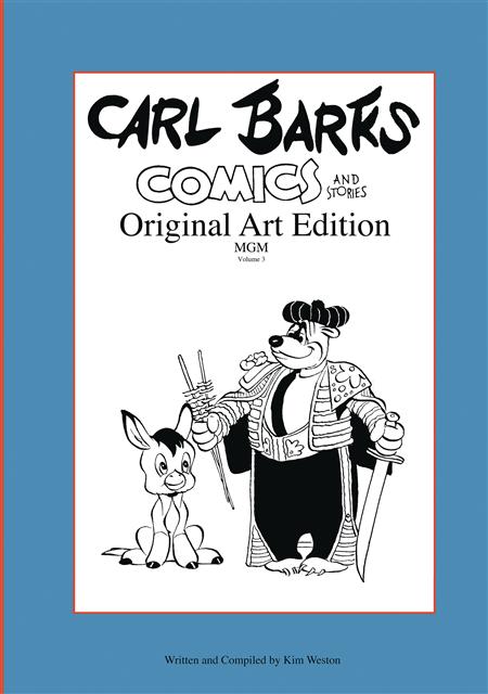 CARL BARKS COMIC & STORIES ORIG ART ED MGM VOL 03 