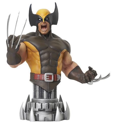 MARVEL COMIC BROWN WOLVERINE 1/7 SCALE BUST 