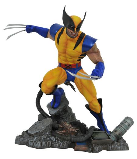 MARVEL GALLERY COMIC WOLVERINE YELLOW PVC STATUE 