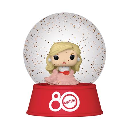 POP SNOW GLOBE RETRO TOY P&C BARBIE 