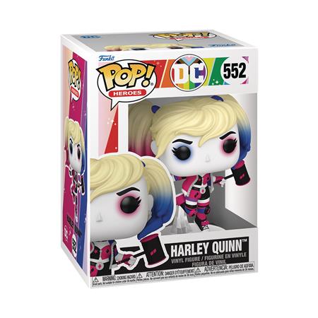 POP HEROES PRIDE HARLEY QUINN FIG 