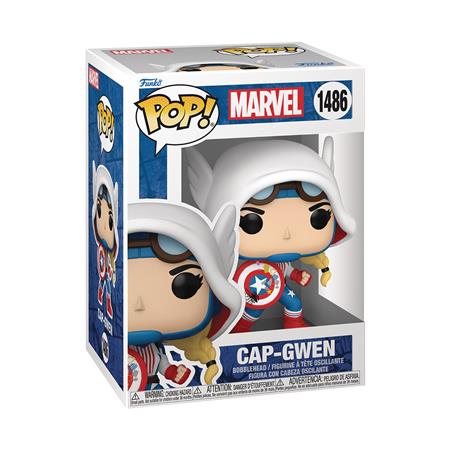 POP MARVEL SGGV CAPTAIN AMERICA GWEN FIG 