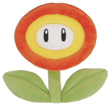 SUPER MARIO BROS FIRE FLOWER 6IN PLUSH (Net) 