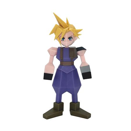 FINAL FANTASY VII CLOUD STRIFE POLYGON SOFT VINYL FIGURE (Net)