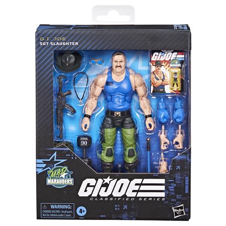 GI JOE CLASSIFIED SERIES 6IN SGT SLAUGHTER DLX AF (Net) 